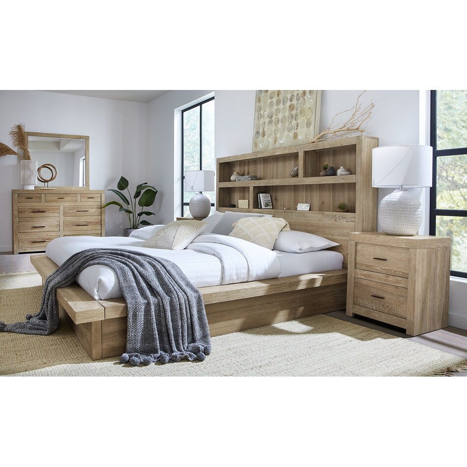 moreno khaki nightstand   