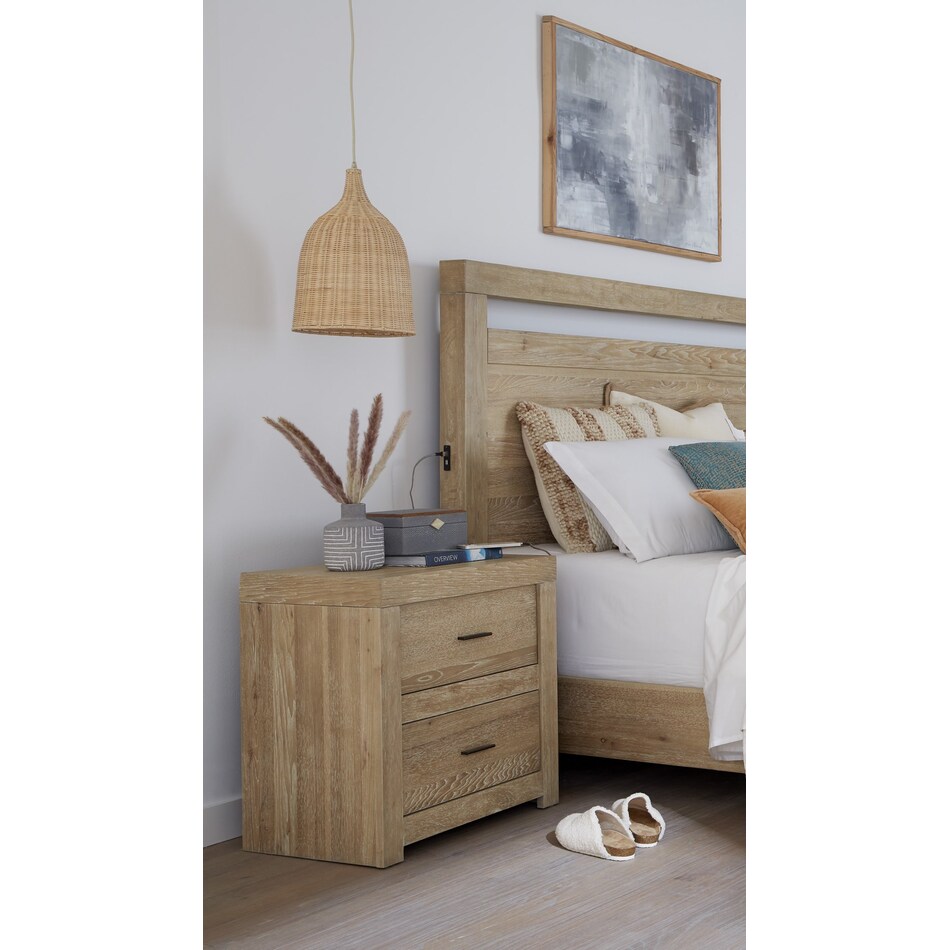 moreno khaki nightstand   