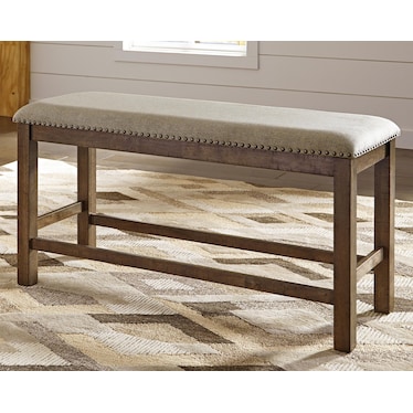 MORIVILLE COUNTER HEIGHT DINING BENCH