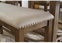 moriville beige bench   