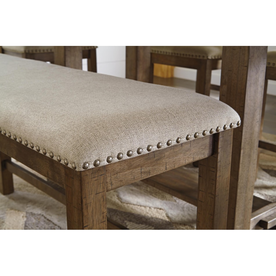 moriville beige bench   