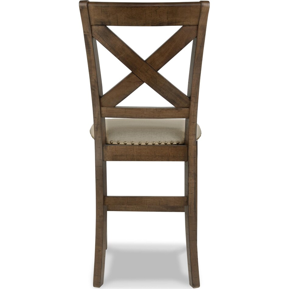 moriville beige counter chair   