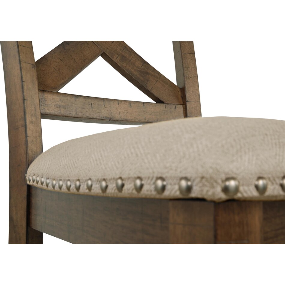 moriville beige counter chair   