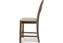 moriville beige counter chair   
