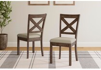 moriville beige side chair   