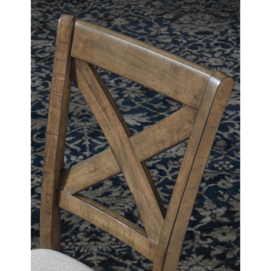 moriville beige side chair   