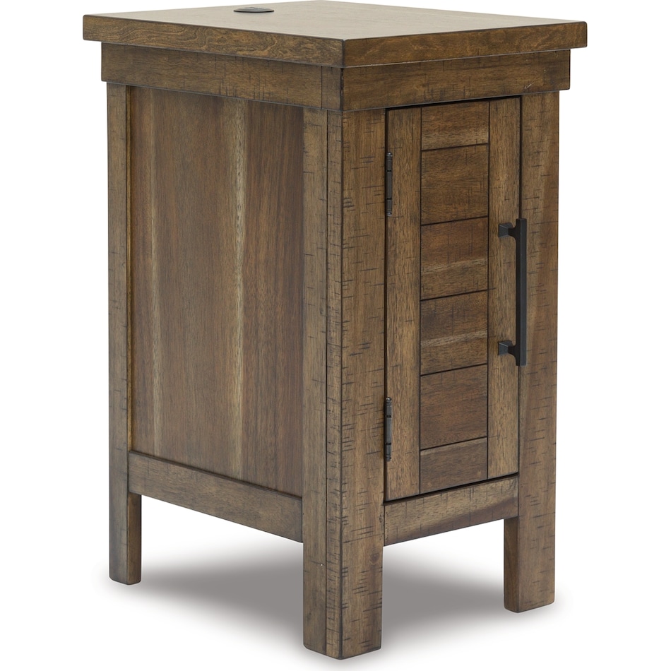 Moriville Chair Side End Table - Grayish Brown Moriville Chair Side End Table - Grayish Brown
