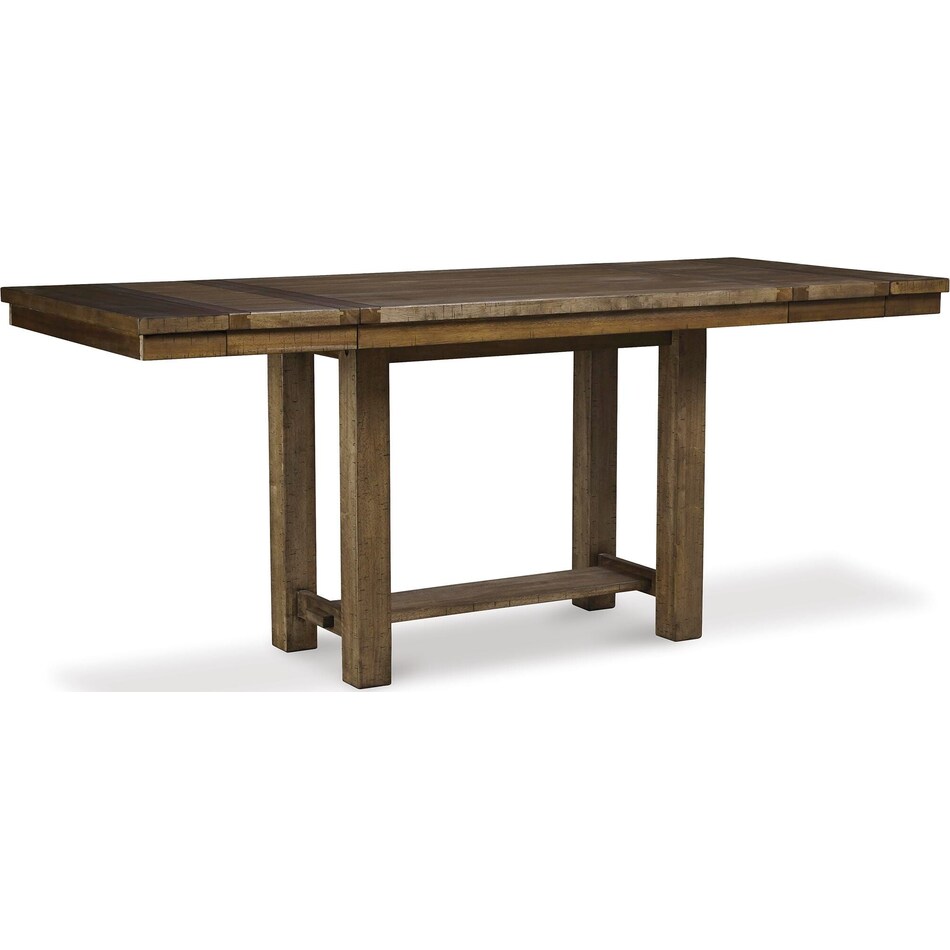 moriville grayish brown counter table  counter table top   