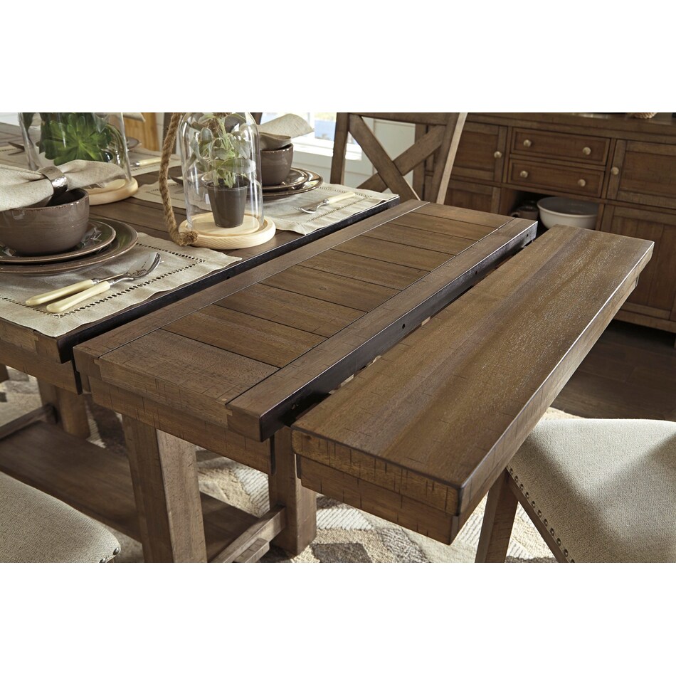 moriville grayish brown counter table  counter table top   