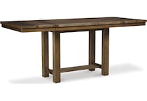 moriville grayish brown counter table  counter table top   