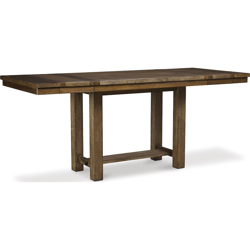 moriville grayish brown counter table  counter table top   