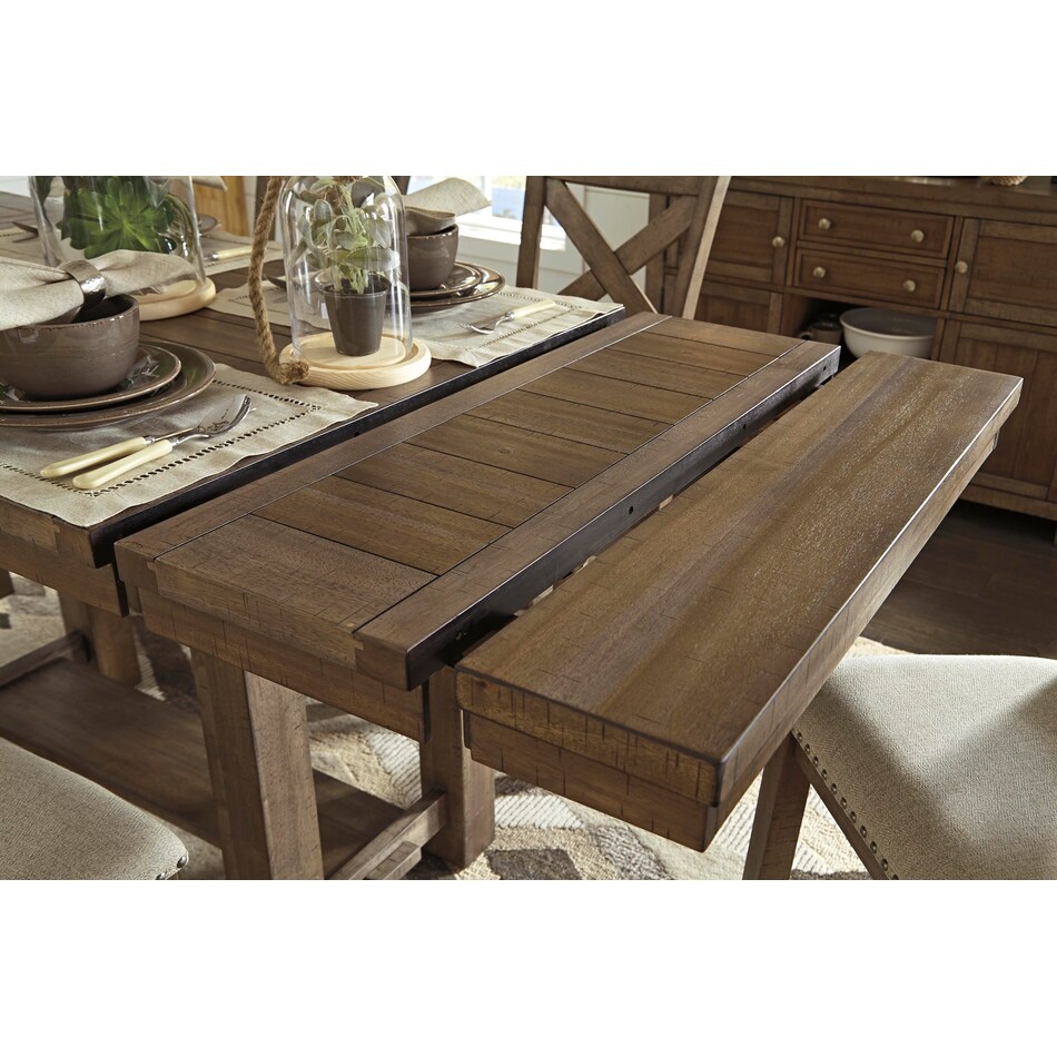 moriville grayish brown counter table  counter table top   