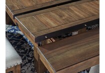 moriville grayish brown table table top   