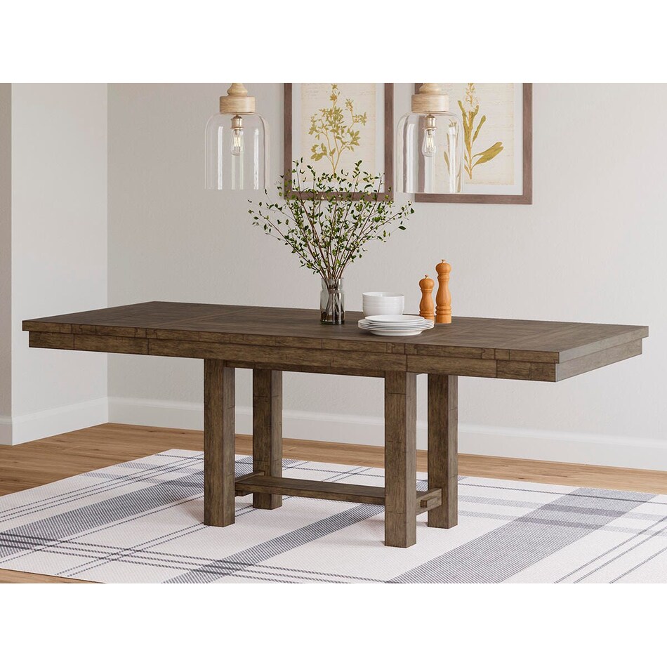 moriville grayish brown table table top   