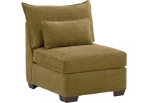 morris mod ii amber armless chair   