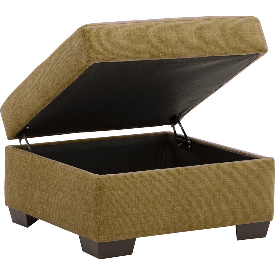 morris mod ii amber ottoman   