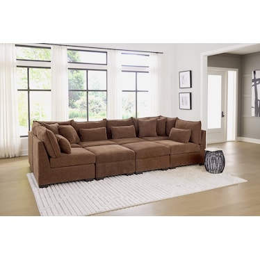 MORRIS MOD II 6 PEICE SECTIONAL