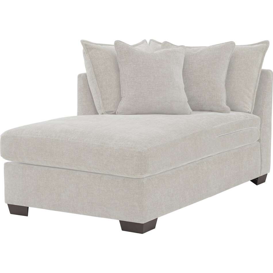 morris mod ii ivory laf chaise   