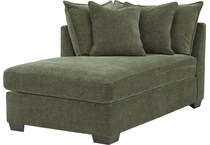 morris mod ii olive laf chaise   