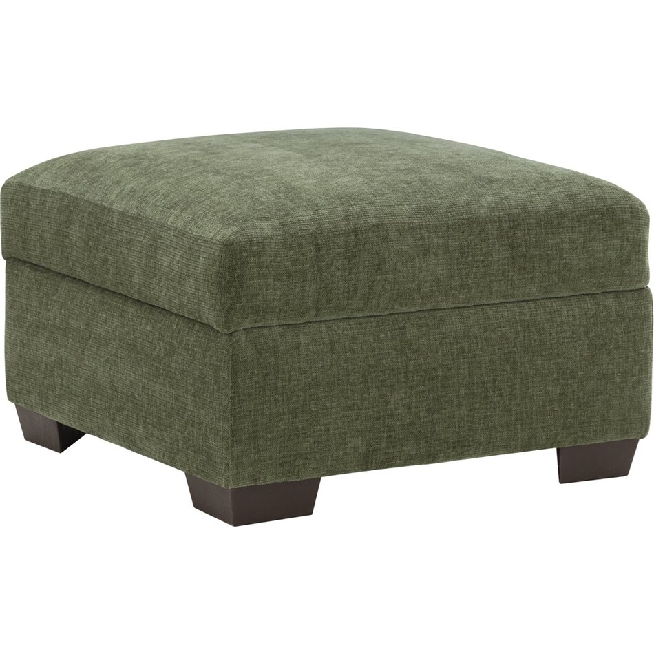 morris mod ii olive ottoman   