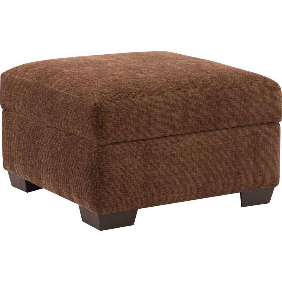 morris mod ii rust ottoman   