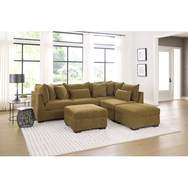 MORRIS MOD II 4PC SECTIONAL