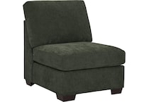 morris mod forest armless chair   