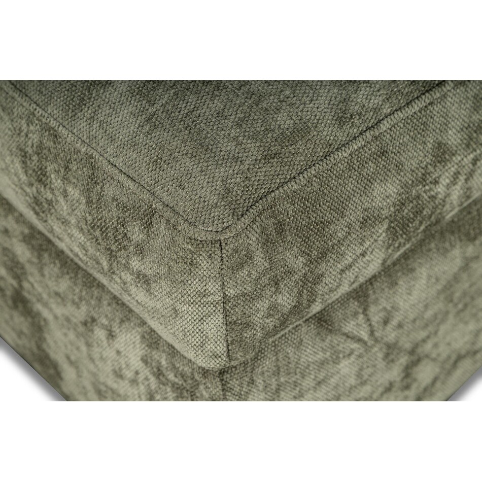 morris mod forest ottoman   