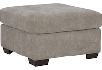 morris mod sand ottoman   