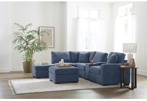 morris mod slate ottoman   