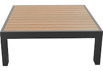 mosaic anthracite gray cocktail table   