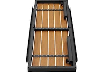 mosaic anthracite gray end table   