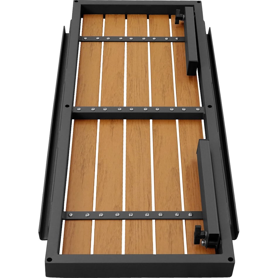 mosaic anthracite gray end table   