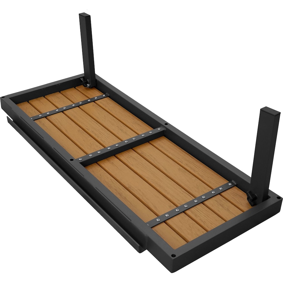 mosaic anthracite gray end table   