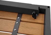 mosaic anthracite gray end table   