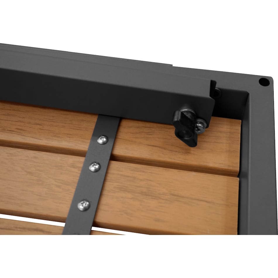 mosaic anthracite gray end table   