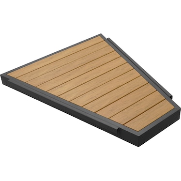 MOSAIC MODULAR ATTACHABLE WEDGE TABLE