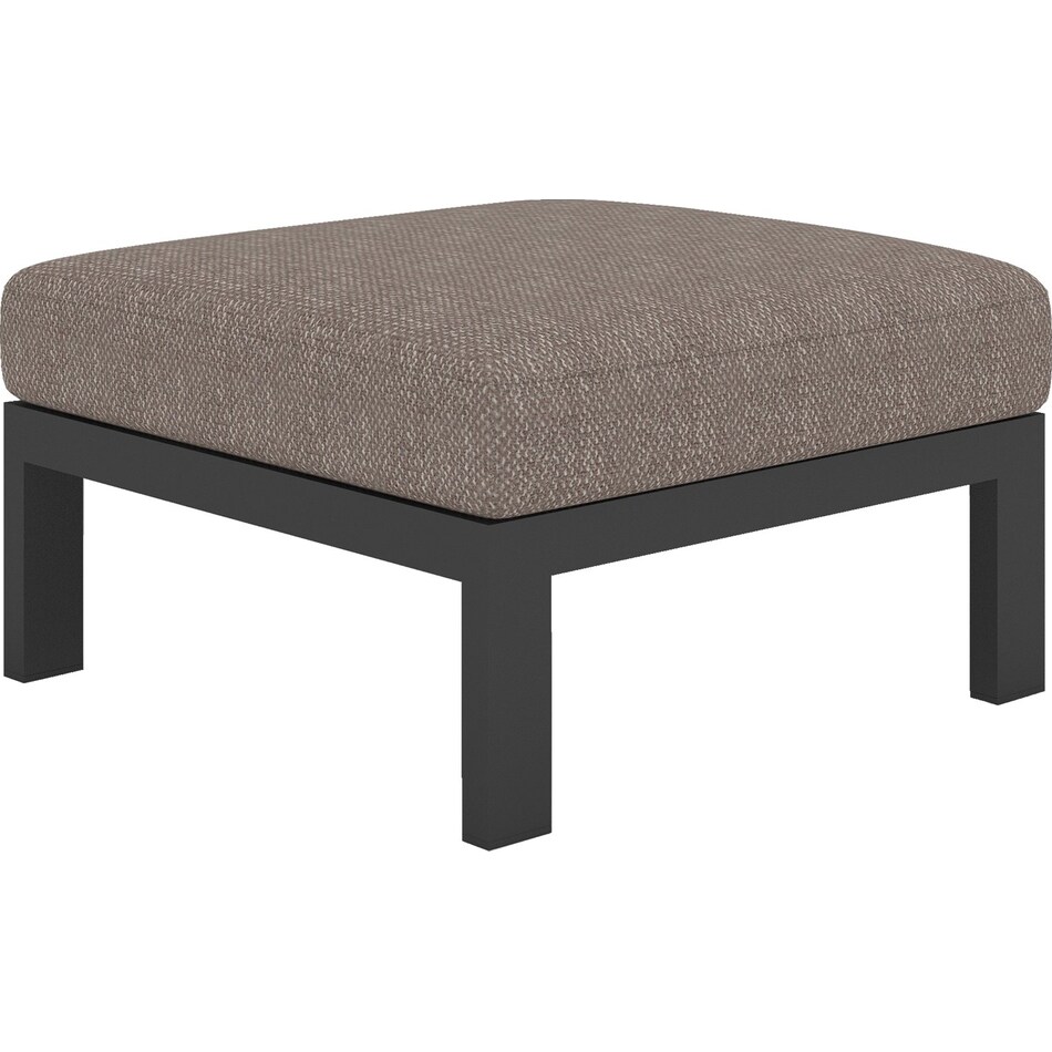 mosaic cement ottoman   