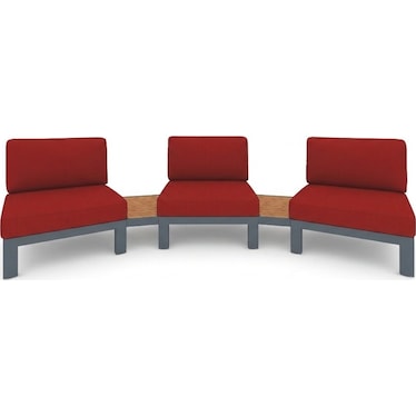 MOSAIC MODULAR 5PC THEATER SEATING