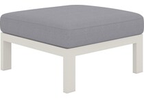 mosaic cloud ottoman   