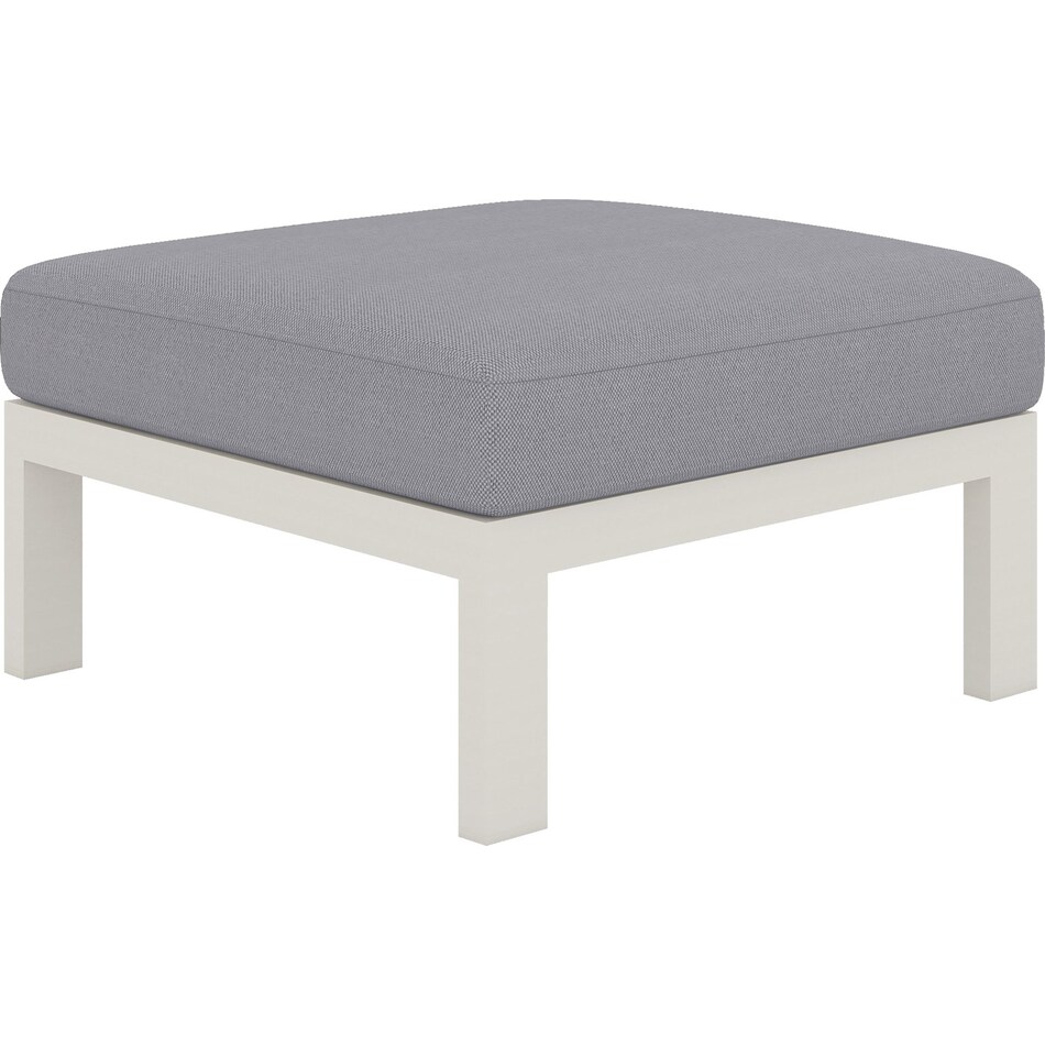 mosaic cloud ottoman   