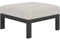 mosaic flax ottoman   
