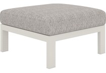 mosaic granite ottoman   