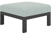 mosaic lagoon ottoman   
