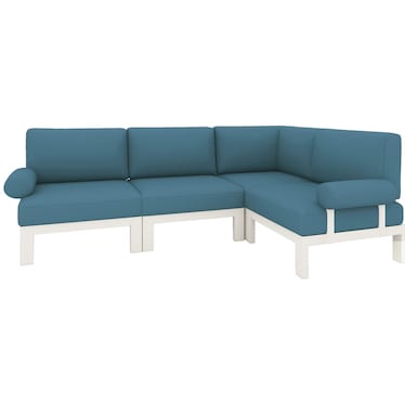 MOSAIC MODULAR 7PC SECTIONAL W/ UPH ARMS