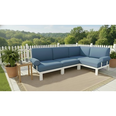 MOSAIC MODULAR 7PC SECTIONAL W/ UPH ARMS