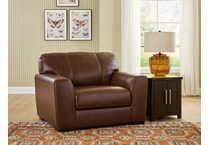 mossano canyon leather chair   