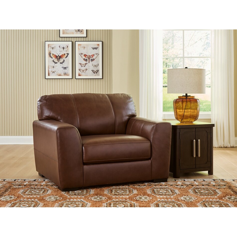 mossano canyon leather chair   