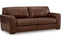 mossano canyon leather sofa   