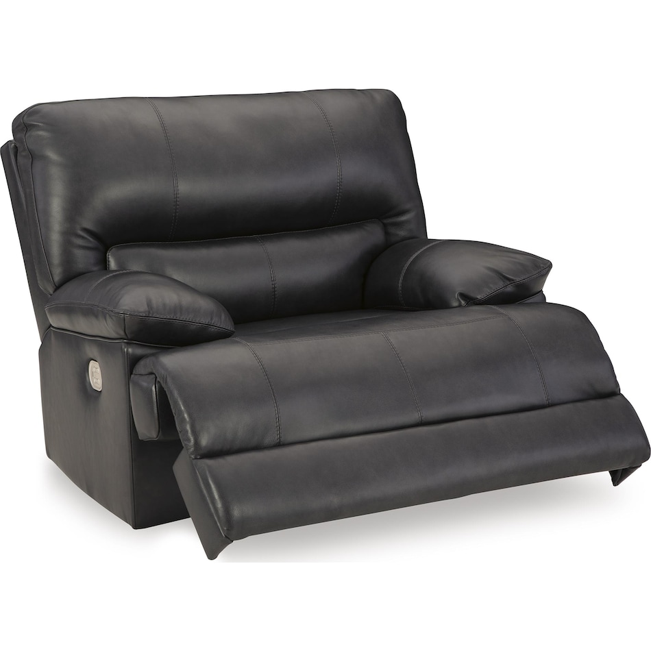 mountainous eclipse power leather recliner   